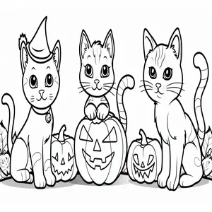 Adorable Cat Coloring Pages: A Purr-fectly Fun Activity for Kids - 13