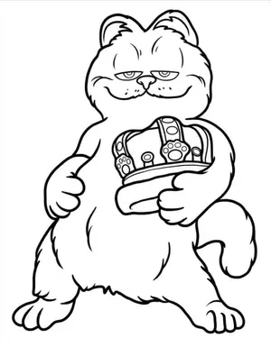 Adorable Cat Coloring Pages: A Purr-fectly Fun Activity for Kids - 37