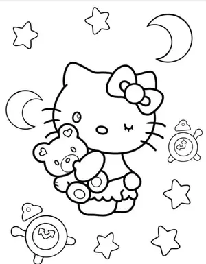 Adorable Cat Coloring Pages: A Purr-fectly Fun Activity for Kids - 39