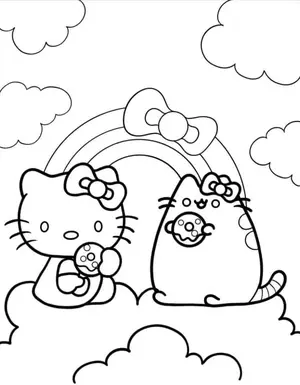 Adorable Cat Coloring Pages: A Purr-fectly Fun Activity for Kids - 44