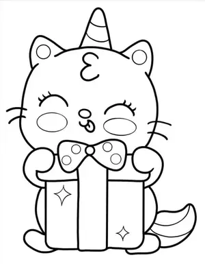 Adorable Cat Coloring Pages: A Purr-fectly Fun Activity for Kids - 60