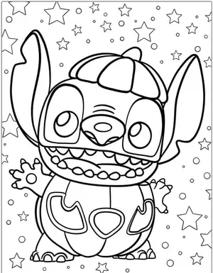 Heartwarming Lilo & Stitch Coloring Pages for Fun and Creative Kids - 1