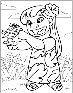 Heartwarming Lilo & Stitch Coloring Pages for Fun and Creative Kids - 21