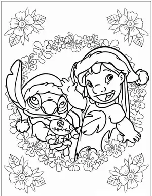 Heartwarming Lilo & Stitch Coloring Pages for Fun and Creative Kids - 25