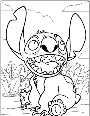 Heartwarming Lilo & Stitch Coloring Pages for Fun and Creative Kids - 36