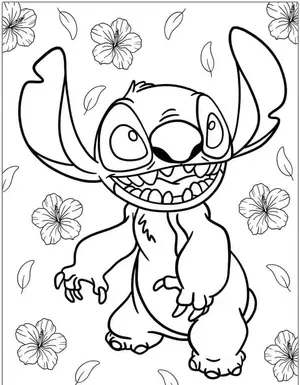 Heartwarming Lilo & Stitch Coloring Pages for Fun and Creative Kids - 38