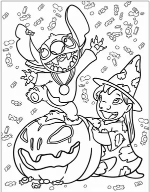 Heartwarming Lilo & Stitch Coloring Pages for Fun and Creative Kids - 40