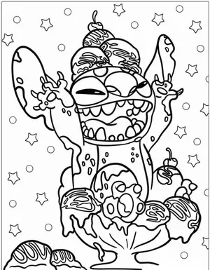 Heartwarming Lilo & Stitch Coloring Pages for Fun and Creative Kids - 41