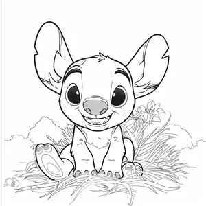 Heartwarming Lilo & Stitch Coloring Pages for Fun and Creative Kids - 45