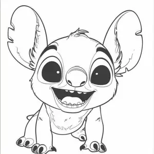 Heartwarming Lilo & Stitch Coloring Pages for Fun and Creative Kids - 50