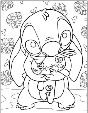 Heartwarming Lilo & Stitch Coloring Pages for Fun and Creative Kids - 51