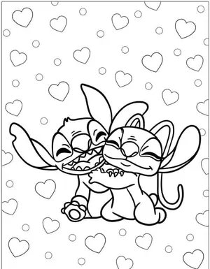 Heartwarming Lilo & Stitch Coloring Pages for Fun and Creative Kids - 5