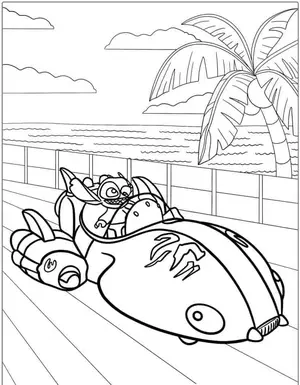 Heartwarming Lilo & Stitch Coloring Pages for Fun and Creative Kids - 6