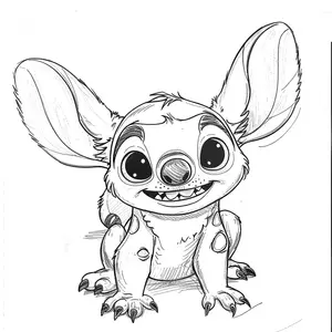 Heartwarming Lilo & Stitch Coloring Pages for Fun and Creative Kids - 7