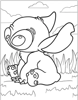 Heartwarming Lilo & Stitch Coloring Pages for Fun and Creative Kids - 8