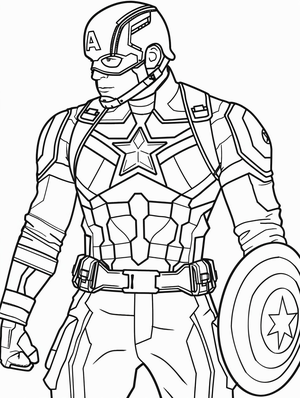 Marvel Avengers Coloring Pages: A Superhero Adventure for Kids - 0