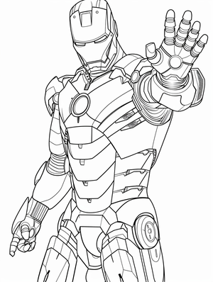 Marvel Avengers Coloring Pages: A Superhero Adventure for Kids - 9