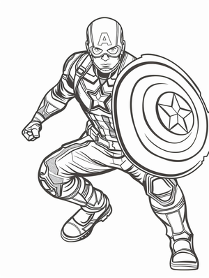 Marvel Avengers Coloring Pages: A Superhero Adventure for Kids - 5