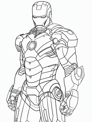 Marvel Avengers Coloring Pages: A Superhero Adventure for Kids - 7