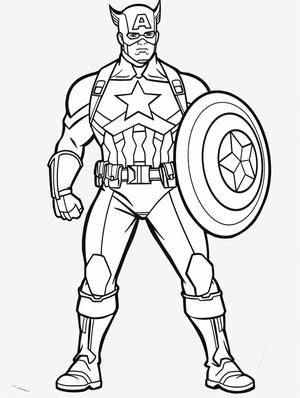 Marvel Avengers Coloring Pages: A Superhero Adventure for Kids - 8