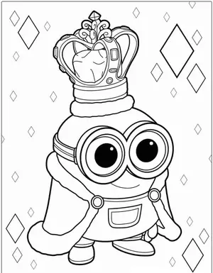 Mischievous Fun with Minion Coloring Pages for Creative Kids - 24