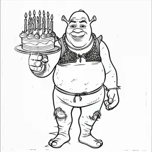 Shrek Coloring Pages: A World of Adventure and Fun for Kids - 13