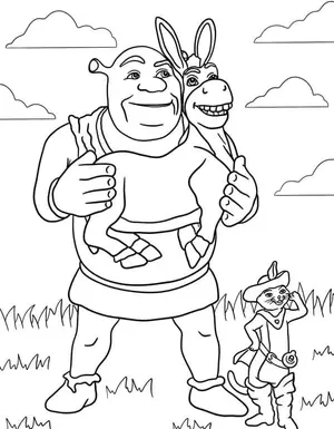 Shrek Coloring Pages: A World of Adventure and Fun for Kids - 15