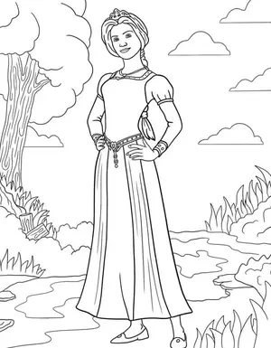 Shrek Coloring Pages: A World of Adventure and Fun for Kids - 2