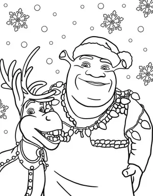 Shrek Coloring Pages: A World of Adventure and Fun for Kids - 31