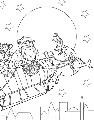 Shrek Coloring Pages: A World of Adventure and Fun for Kids - 33