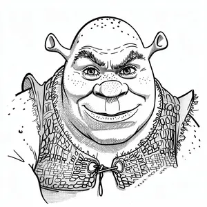 Shrek Coloring Pages: A World of Adventure and Fun for Kids - 4