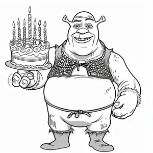 Shrek Coloring Pages: A World of Adventure and Fun for Kids - 5