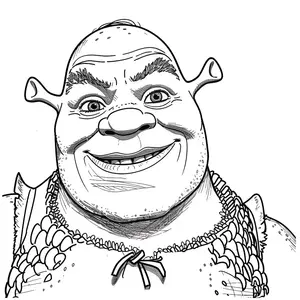 Shrek Coloring Pages: A World of Adventure and Fun for Kids - 7