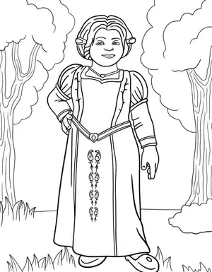 Shrek Coloring Pages: A World of Adventure and Fun for Kids - 8