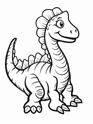 Explore the Prehistoric World with Spinosaurus Coloring Pages - 11