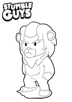 Get Ready for Action with Stumble Guys Coloring Pages - 21