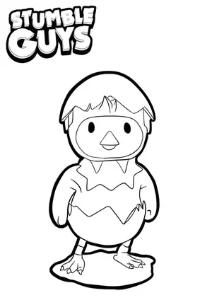 Get Ready for Action with Stumble Guys Coloring Pages - 23