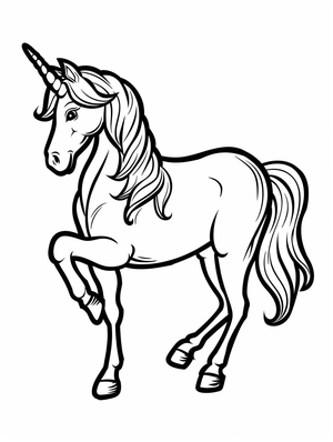 Enchanting Unicorn Coloring Pages: A Magical Experience for Kids - 10