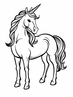 Enchanting Unicorn Coloring Pages: A Magical Experience for Kids - 18