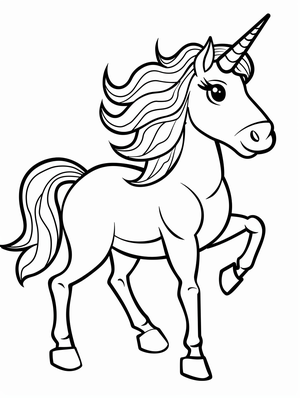 Enchanting Unicorn Coloring Pages: A Magical Experience for Kids - 2