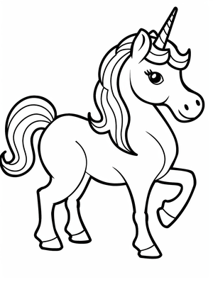 Enchanting Unicorn Coloring Pages: A Magical Experience for Kids - 3