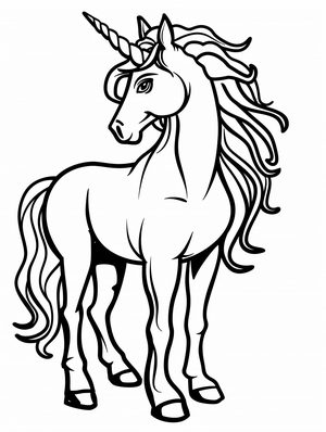 Enchanting Unicorn Coloring Pages: A Magical Experience for Kids - 5