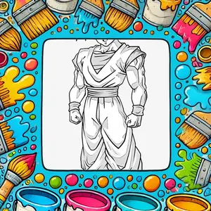 Unleash Your Child's Inner Saiyan with Goku Coloring Pages