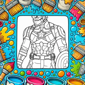 Marvel Avengers Coloring Pages: A Superhero Adventure for Kids